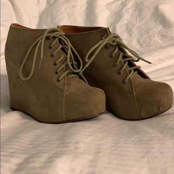 Jeffrey Campbell 99 Tie booties - Picture 1 of 8